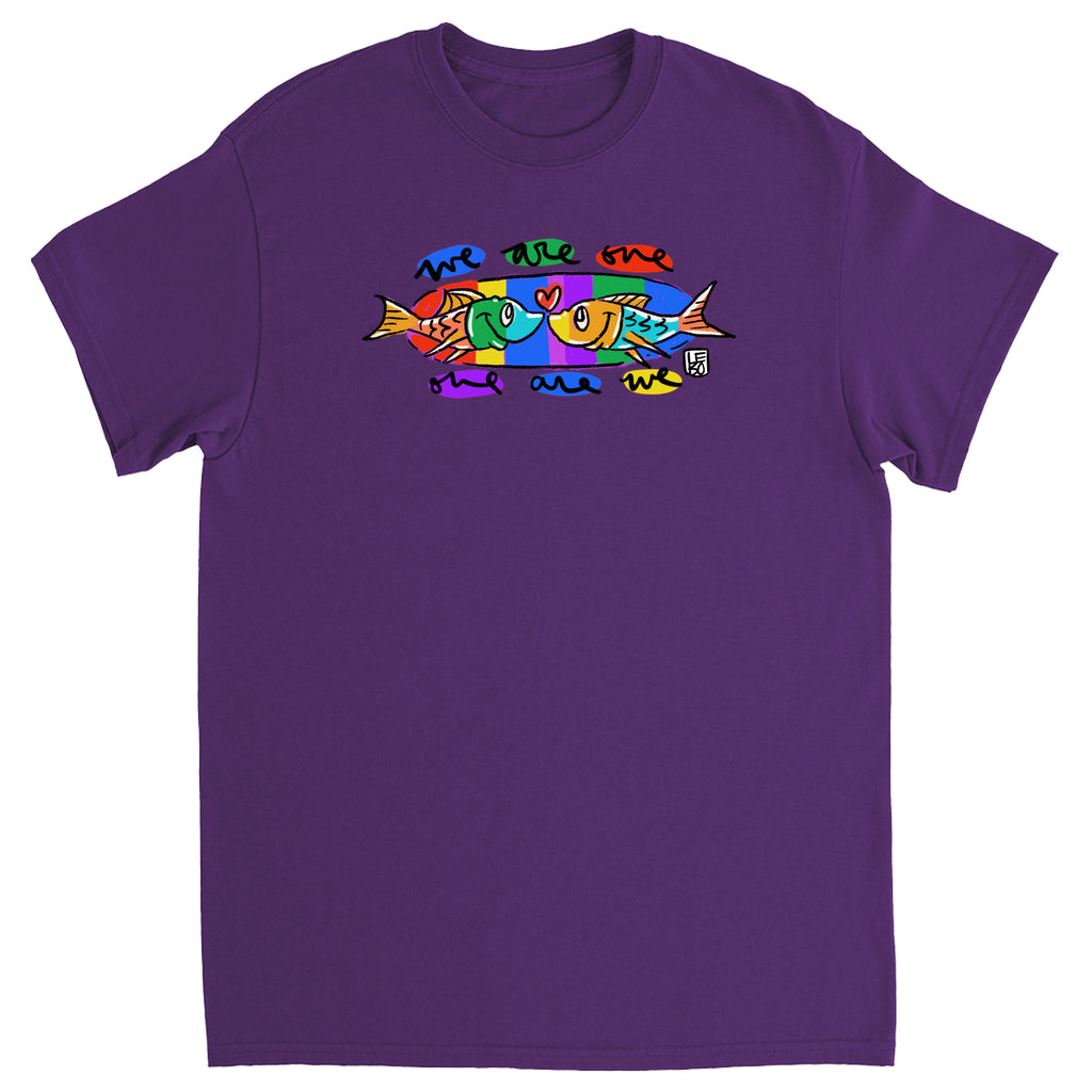 We are One, One are We - Rainbow Collection - Lebo Unisex Short Sleeve T-Shirt